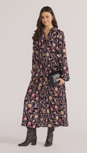 Mink Pink Regal Long Sleeve Midi Dress 2502771